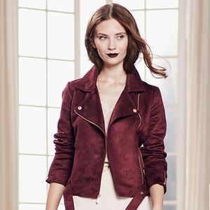 LC Suede Moto Jacket